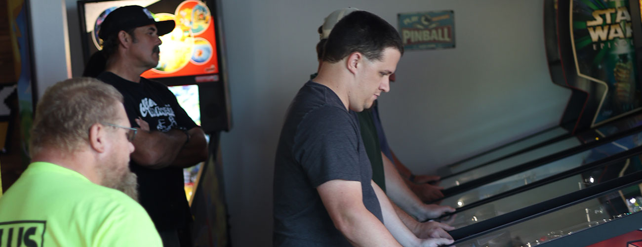 A Party at the arcade