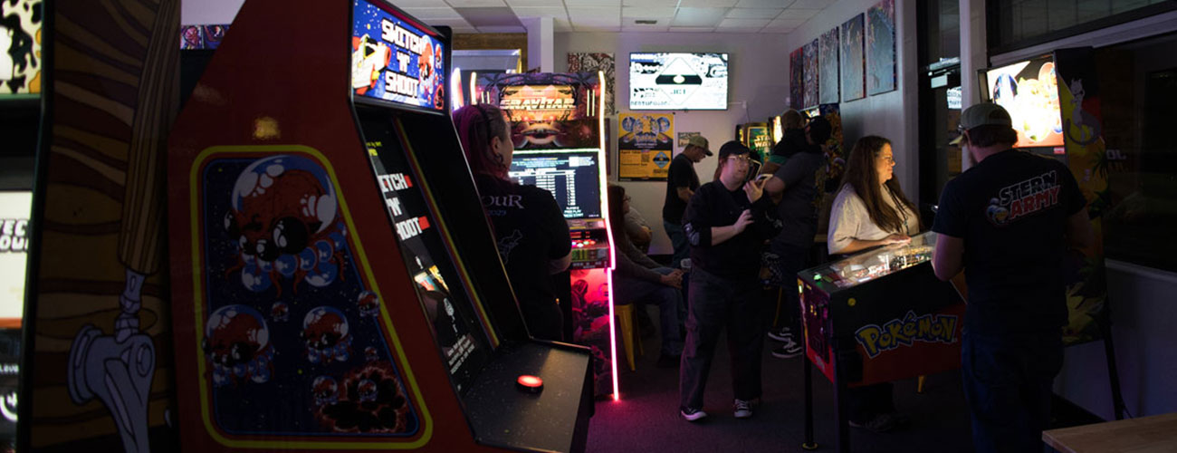 An event at the arcade